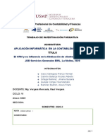 El CRM y Su Influencia en La Fidelización de Clientes de La Empresa JDD