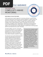 Complexity-Aware Monitoring: Program Cycle Guidance