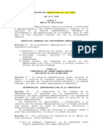 L2938 (De Procedimientos Administrativos) (Modificado Por Ley 5106)