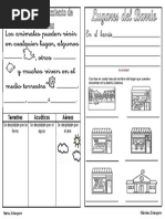 Habitad y Desplazamiento de Animales - Lugares Del Barrio-1