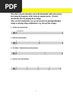 Strumming Patterns Basic