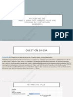 This Study Resource Was Shared Via: Accounting 543 Week 2 Apply: Net Present Value and Internal Rate of Return 11/30/2020