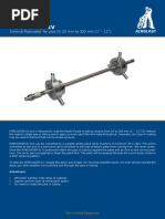 Pipecoater-Iv: Internal Pipecoater For Pipe ID 25 MM To 300 MM (1" - 12")