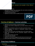 3 Lines of Defence - IT Audit