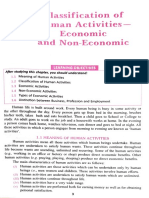 Commerce - Classification of Human Activities - Economic and Non-Economic