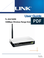 TL-WA730RE User Guide