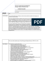 Colegio de Sta. Lourdes of Leyte Foundation Inc. Barangay 1 Quezon Tabontabon, Leyte Course Syllabus