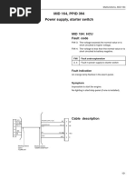 MID 164, PPID 394 Power Supply, Starter Switch: MID 164: HCU Fault Code