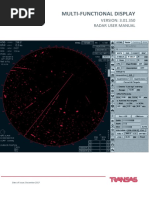 MFD 3-01-350 Radar User Manual