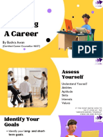 Steps of Choosing A Career