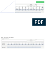 Basic Sales Forecast Template: User To Complete Non-Shaded Cells, Only