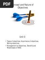 Unit 3 Concept and Nature of Objectives