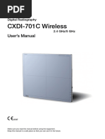 Cxdi 701c Wireless L Ie 4213a