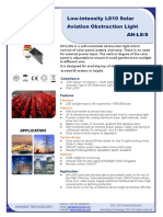AH-LS-S Low-Intensity L810 Solar Aviation Obstruction Light (Original)