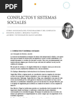 Conflicto y Sistemas Sociales