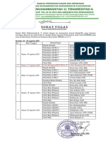 Jadwal Piket WFH-PPKM Level 4 (16 - 20 Agustus 2021)