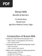 Breast Milk: Benefits & Barriers