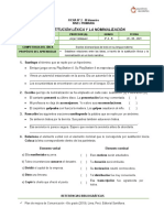 FICHA #4 - Sustitución Léxica y Nominalización