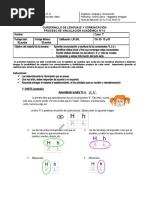 CUADERNILLO #14 DE LENGUAJE LETRA H, B y R