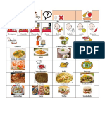 Tablero de Comunicación Alimentos