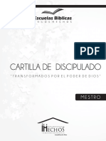 Cartilla de Discipulado Maestro 2013