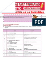 Tildación Diacrítica