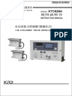 使用说明书 使用说明书 KTC828A KTC828A: Tension Control System