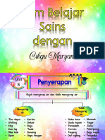 Penyerapan Sains Tahun 1