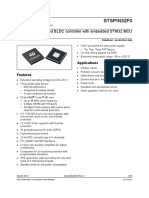 Stspin32F0: Advanced BLDC Controller With Embedded STM32 MCU