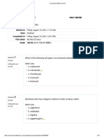 Cumulative Midterm Exam - A&P