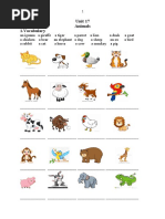 Grade 1 Unit 17 Animals New