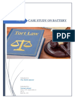 Case Study On Battery: Submitted To