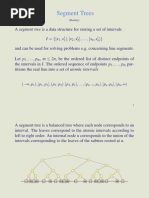 Segment Trees: (, P), (P, P), (P, P), (P, P), - . - , (P, P), (P, P), (P, )