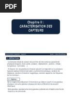 Chap 02 - Caractérisation Des Capteurs