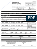 Member'S Change of Information Form (Mcif) : 2. (Last Name, First Name, Name Extension, Middle Name)