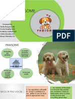 Business Plan For Pawsome