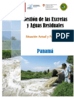 Gestion de Las Excretas y Aguas Residuales en Panama Situacion Actual y Perspectivas