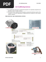 Principles of Air Conditioning System