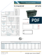 Bateria Unipower - 12V7Ah