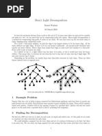 Heavy Light Decomposition: 1 Example Problem