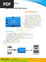 Datasheet E-Box Wifi en