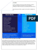 Hard Skills vs. Soft Skills: Exercise-1