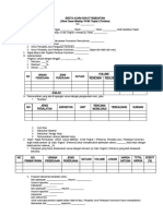 Format Berita Acara Pembuktian SCM Tingkat I