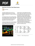 Gate Driver Circuit For Three Phase Inverter