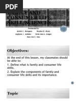 Family and Consumer Life Skill/Sciences