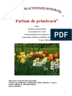 Proiect Parfum de Primavara