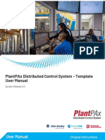 Plantpax Distributed Control System - Template User Manual