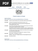 E and MWConf - Day1Cairo - Program and Abstracts