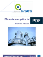 Eficienta Energetica in Industrie