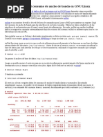 Cómo Monitorear El Consumo de Ancho de Banda en GNU